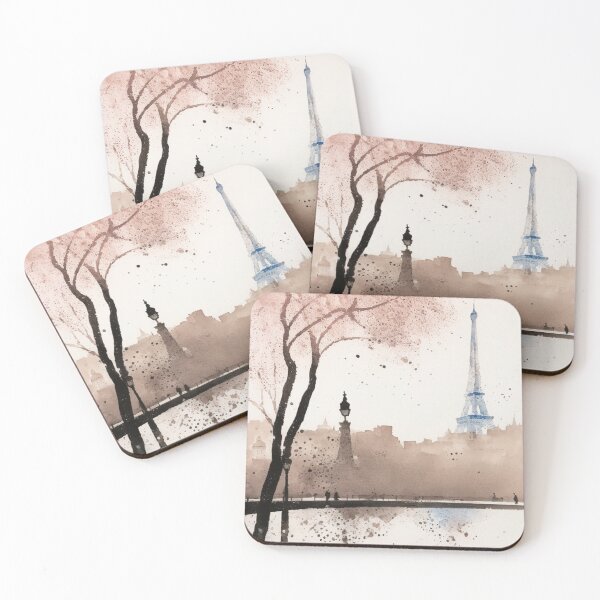 Item preview, A touch of Paris - watercolor designed and sold by HA-Design-Kunst.