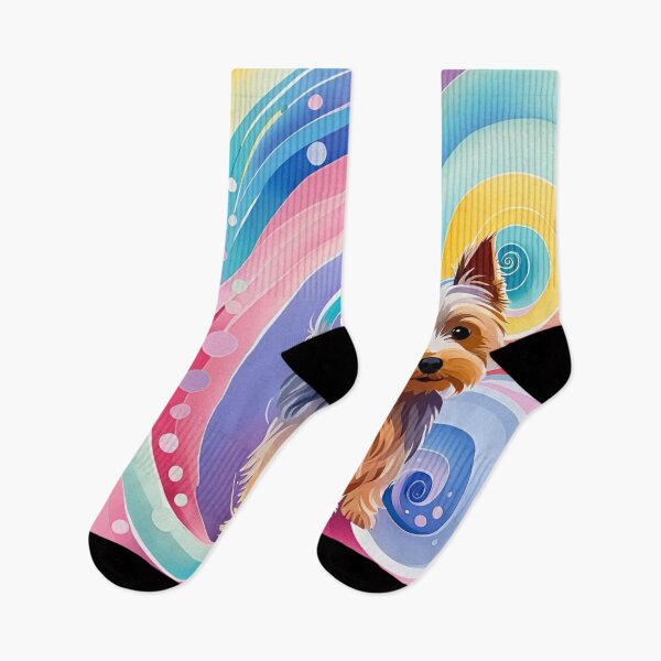 Item preview, Swirling Yorkie Dreams designed and sold by Wags & Tails.