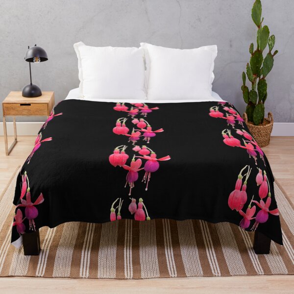 Item preview, Hybrid Fuchsia Bloom Floral Art Print designed and sold by bvdesignart.