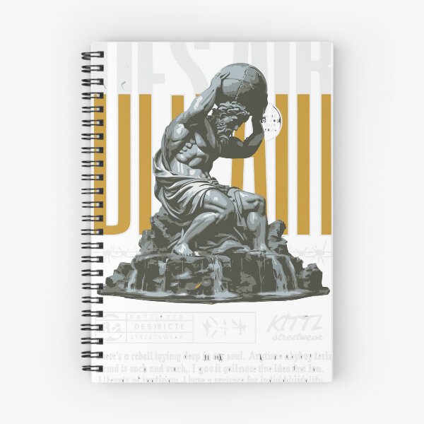 Item preview, Atlas of Despair – Burdened Soul with Bold Typography Art designed and sold by hakkimsyed.