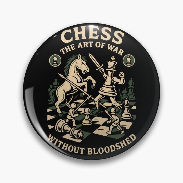 Item preview, Chess art design funny saying for board game designed and sold by LuminOrb.