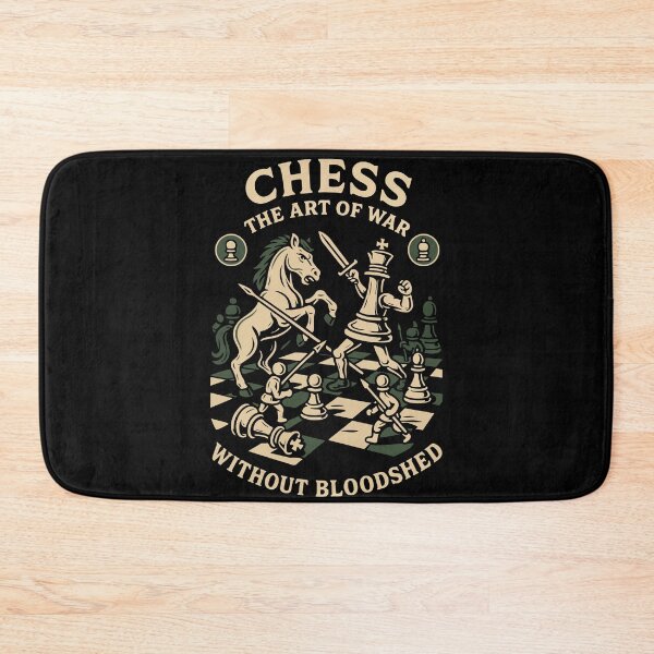 Item preview, Chess art design funny saying for board game designed and sold by LuminOrb.