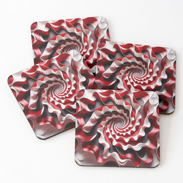 Item preview, Colorful Abstract  Fibonacci Art 24 designed and sold by Vicky Brago-Mitchell®.