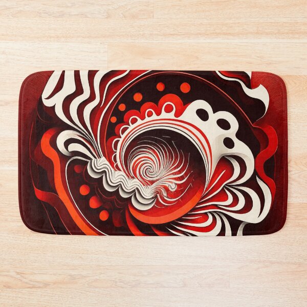 Item preview, Colorful Abstract Fibonacci Art 29 designed and sold by Vicky Brago-Mitchell®.