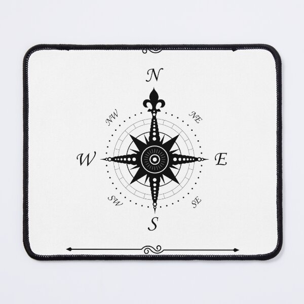 Item preview, Vintage Compass Rose Design – Nautical Wind Rose Symbol for Travelers & Adventure Lovers designed and sold by Kabootri.
