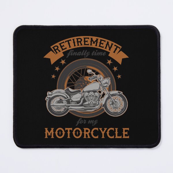 Item preview, Pension Motorcycle Pensioner Saying Vintage designed and sold by MaximWundersee.