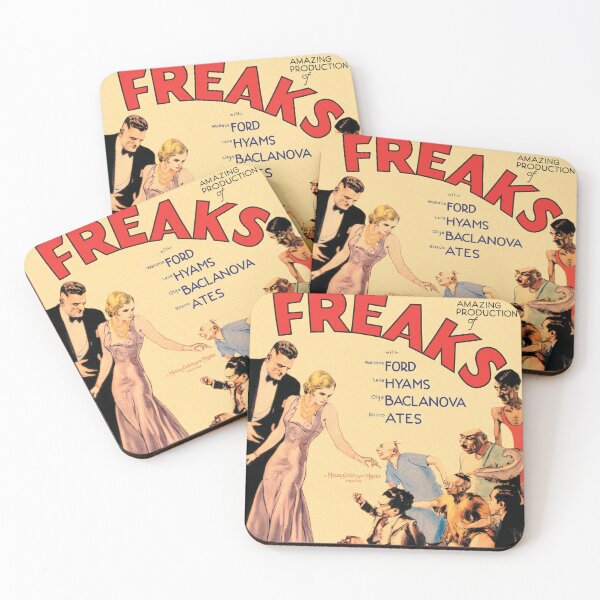 Item preview, Freaks Vintage Film Poster 1932 designed and sold by IanBakerToons.