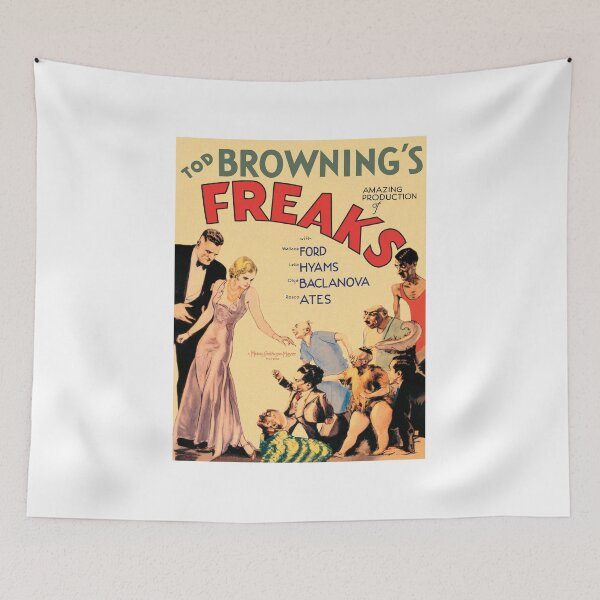 Item preview, Freaks Vintage Film Poster 1932 designed and sold by IanBakerToons.