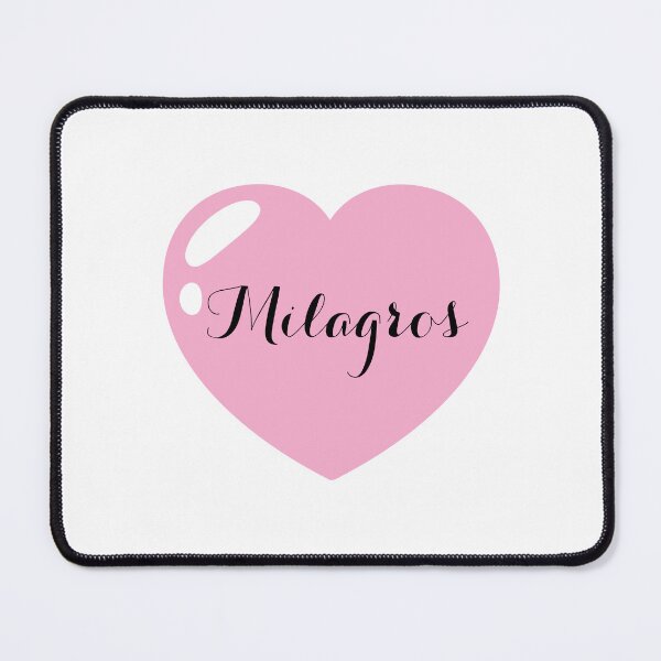 Item preview, Milagros Name with pink Heart  designed and sold by Monika Howarth.