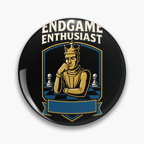 Item preview, Endgame Enthusiast Chess Player King designed and sold by LuminOrb.