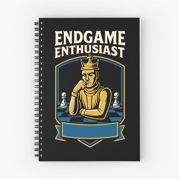 Item preview, Endgame Enthusiast Chess Player King designed and sold by LuminOrb.