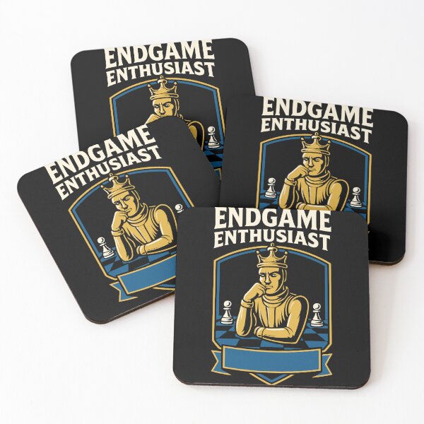Item preview, Endgame Enthusiast Chess Player King designed and sold by LuminOrb.