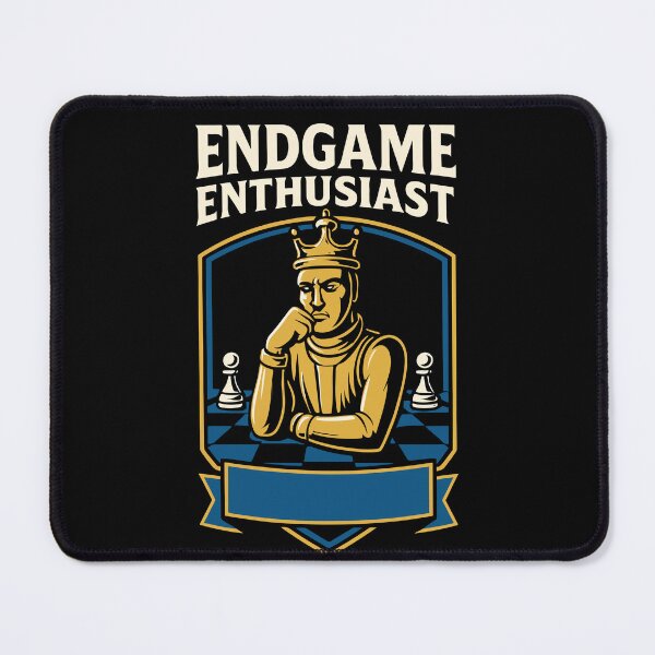 Item preview, Endgame Enthusiast Chess Player King designed and sold by LuminOrb.