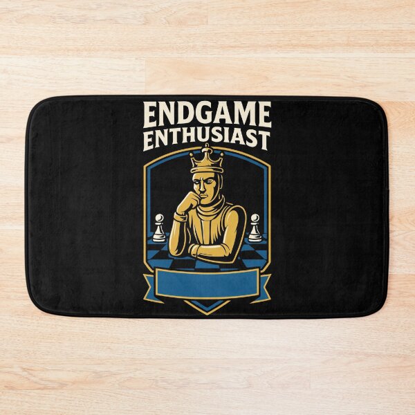 Item preview, Endgame Enthusiast Chess Player King designed and sold by LuminOrb.