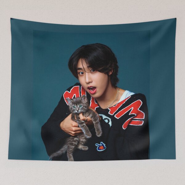 Item preview, Stray Kids kitten interview Han Jisung boyfriend quokka ethereal prince cute kitty cat photo skz kpop you make stray kids stay SKZ dominate world tour concert designed and sold by Kpop-Noona.