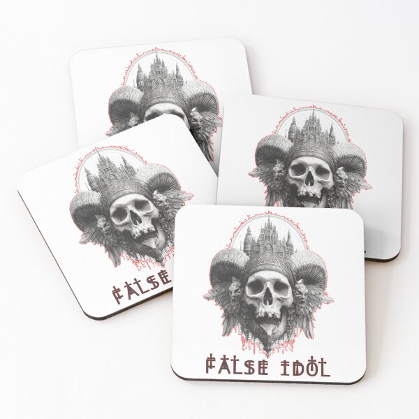 Item preview, False Idol – Worship at Your Own Risk | Horned Skull of Sinister Divinity designed and sold by Ignorant-Artist.
