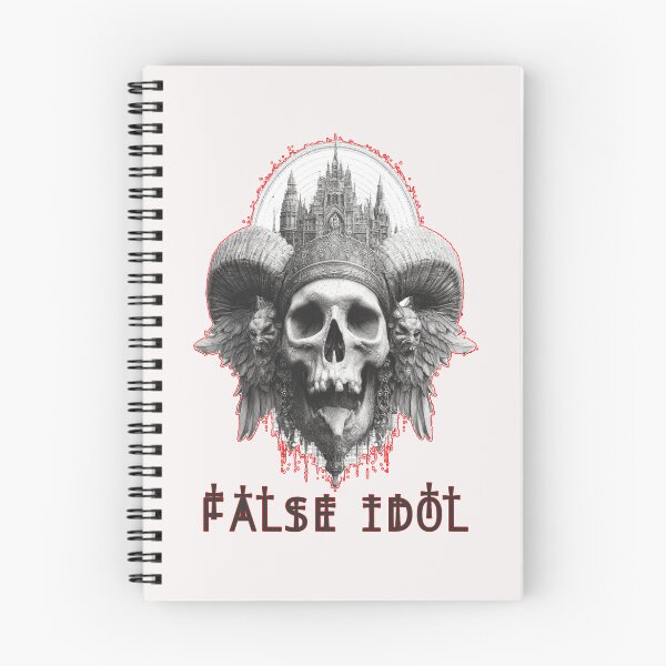 Item preview, False Idol – Worship at Your Own Risk | Horned Skull of Sinister Divinity designed and sold by Ignorant-Artist.
