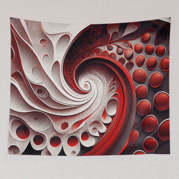 Item preview, Abstract Spiral  222 designed and sold by Vicky Brago-Mitchell®.