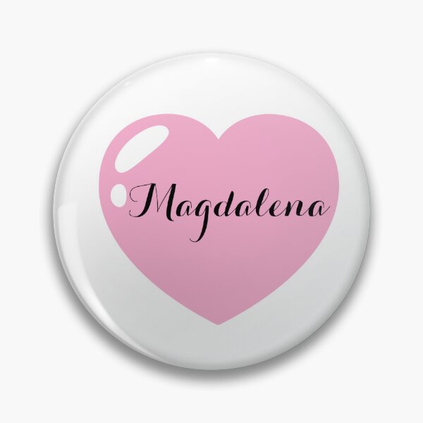 Item preview, Magdalena Name with pink Heart  designed and sold by Monika Howarth.