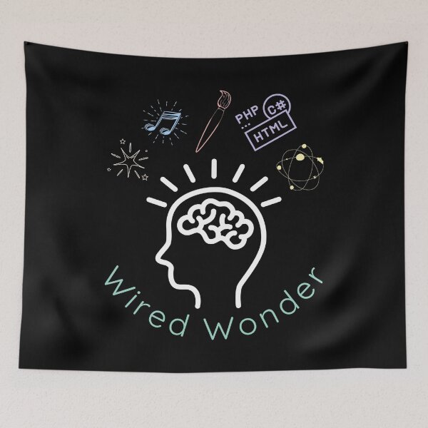 Item preview, Wired Wonder – Proudly Neurodiverse and Creatively Wired T-shirt designed and sold by BatonAndInk.