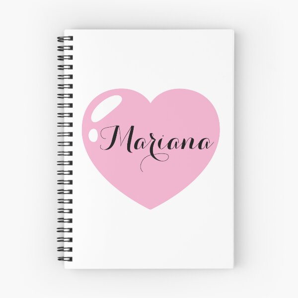 Item preview, Mariana Name with pink Heart  designed and sold by Artbymonika.