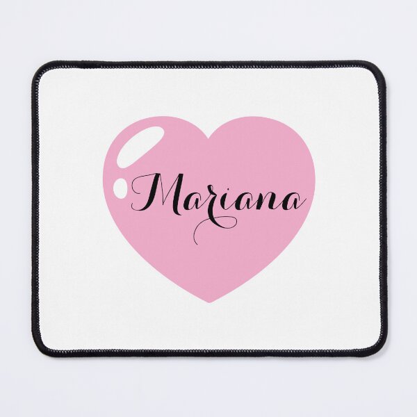 Item preview, Mariana Name with pink Heart designed and sold by Monika Howarth.
