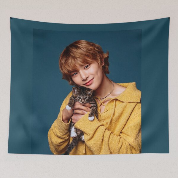 Item preview, Stray Kids kitten interview IN Yang Jeongin boyfriend baby bread ethereal maknae on top cute kitty cat photo skz kpop you make stray kids stay SKZ dominate world tour concert designed and sold by Kpop-Noona.