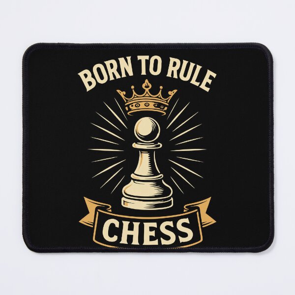 Item preview, Born To Rule Chess For Chess Lovers designed and sold by LuminOrb.