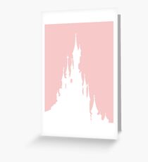 Magic Castle Paris Millennial Pink Greeting Card