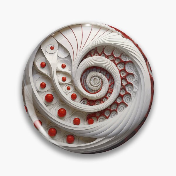 Item preview, Colorful Abstract Fibonacci Art 22 designed and sold by Vicky Brago-Mitchell®.