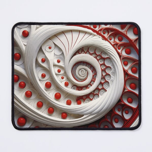 Item preview, Colorful Abstract Fibonacci Art 22 designed and sold by Vicky Brago-Mitchell®.