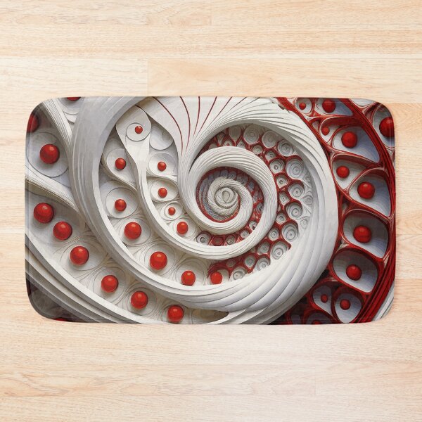 Item preview, Colorful Abstract Fibonacci Art 22 designed and sold by Vicky Brago-Mitchell®.