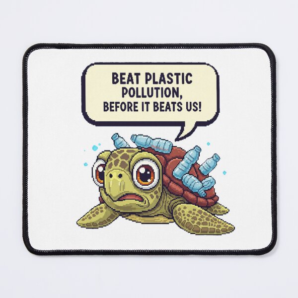 Item preview, Beat Plastic Pollution | Retro & Comic Style Coral Reef Graphic designed and sold by ART-POD-PL.