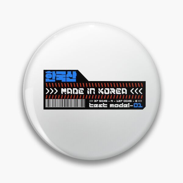 Item preview, Made In Korea Cyberpunk Style Graphic designed and sold by CriticalBacon.