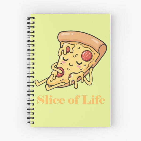 Item preview, Slice of Life – Chill Pizza Kawaii Design designed and sold by PunnyBean.