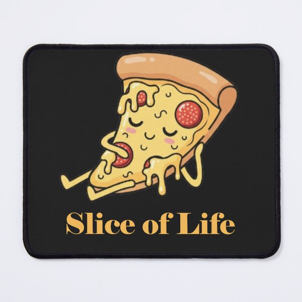 Item preview, Slice of Life – Chill Pizza Kawaii Design designed and sold by PunnyBean.