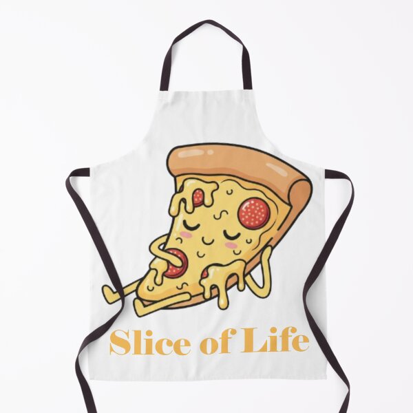 Item preview, Slice of Life – Chill Pizza Kawaii Design designed and sold by PunnyBean.