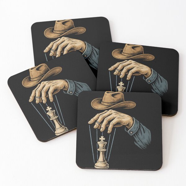 Item preview, Chess Player Chess King Puppet Mind control designed and sold by LuminOrb.