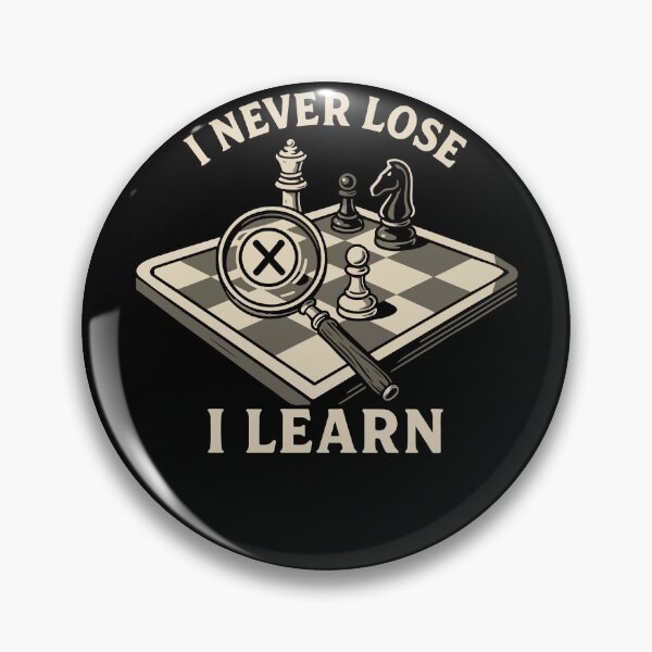Item preview, I Never Lose I Learn Chess Player Board Game designed and sold by LuminOrb.