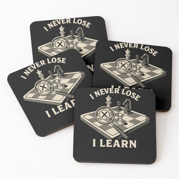Item preview, I Never Lose I Learn Chess Player Board Game designed and sold by LuminOrb.