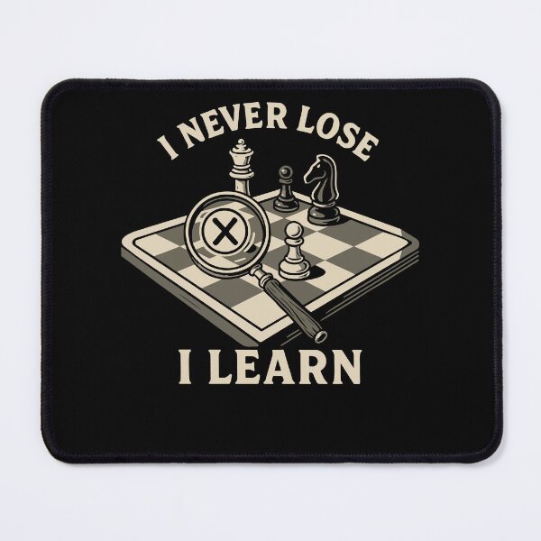 Item preview, I Never Lose I Learn Chess Player Board Game designed and sold by LuminOrb.