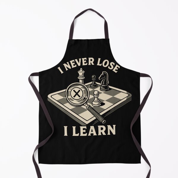 Item preview, I Never Lose I Learn Chess Player Board Game designed and sold by LuminOrb.