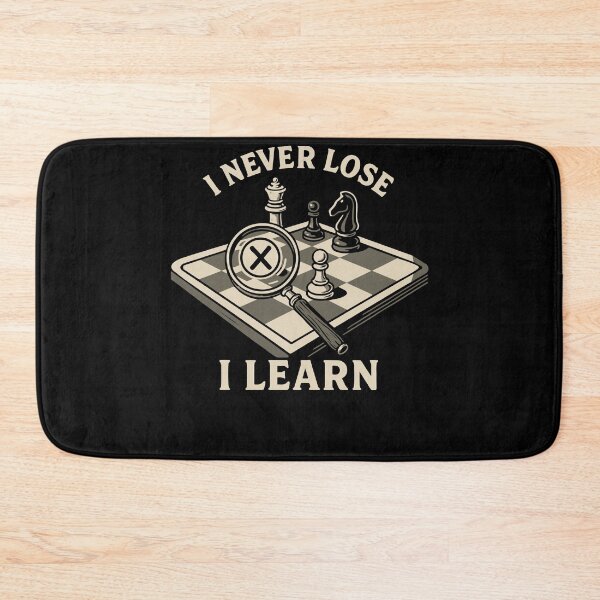 Item preview, I Never Lose I Learn Chess Player Board Game designed and sold by LuminOrb.