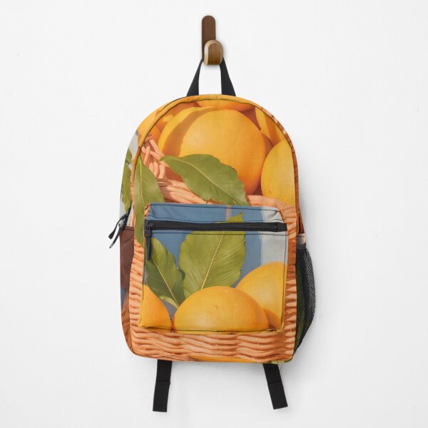 Item preview, woven basket with lemons designed and sold by Mauswohn.