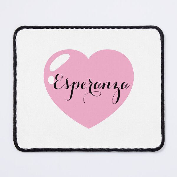 Item preview, Esperanza Name with pink Heart designed and sold by Monika Howarth.