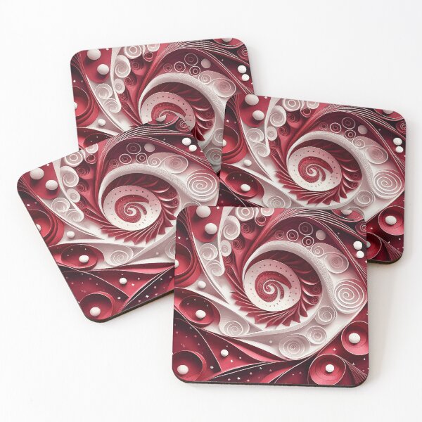 Item preview, Colorful Abstract Fibonacci Art 103 designed and sold by Vicky Brago-Mitchell®.