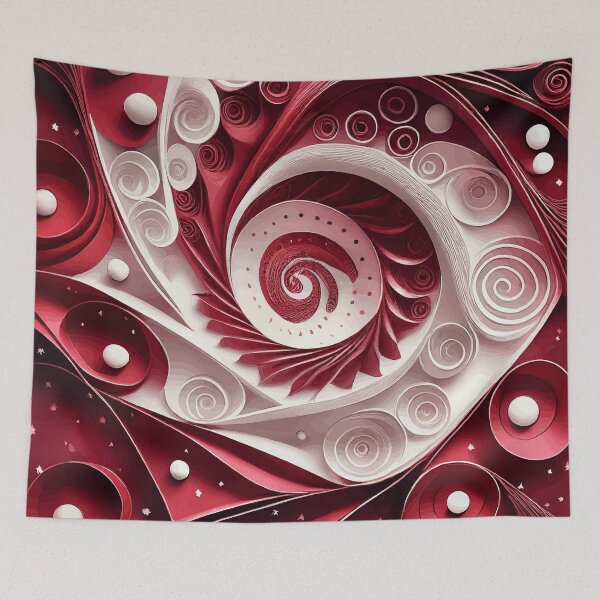 Item preview, Colorful Abstract Fibonacci Art 103 designed and sold by Vicky Brago-Mitchell®.