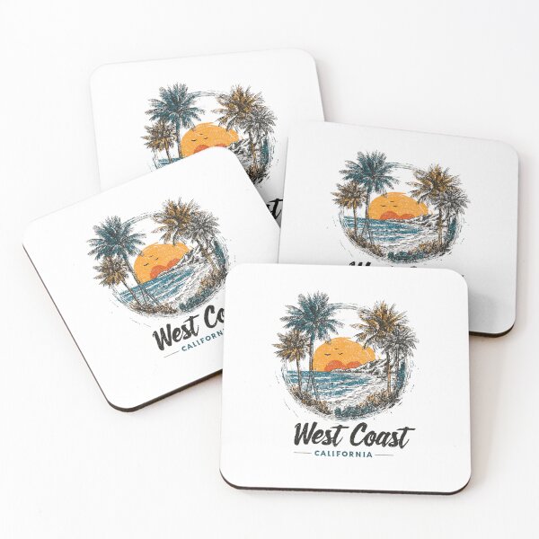 Item preview, West Coast California Retro Design designed and sold by Blurbean.