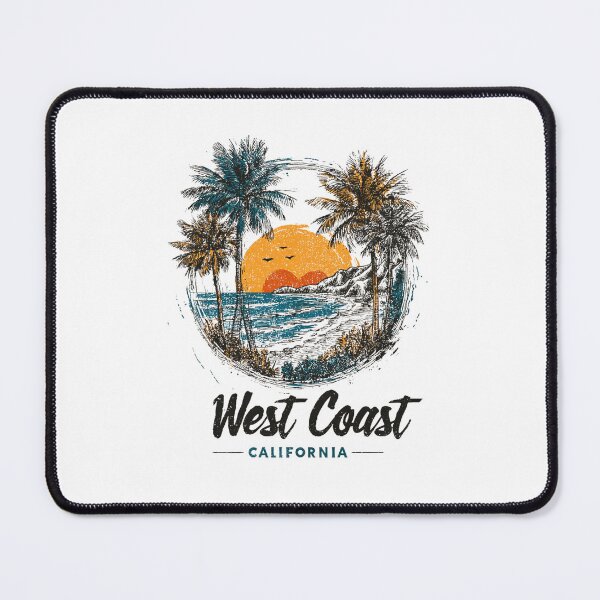 Item preview, West Coast California Retro Design designed and sold by Blurbean.