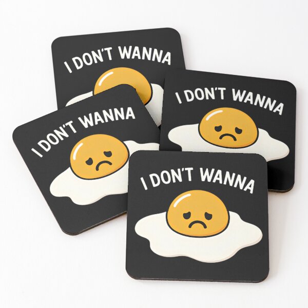 Item preview, Sad Egg Mood – I Don’t Wanna designed and sold by Amr Siam.